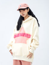 DARKHARVEST Letter Puff Print Hoodie - COPPING THREADS - CT Select